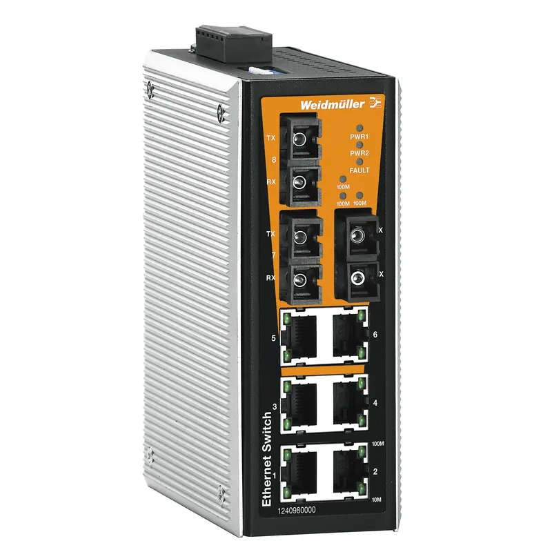 Weidmuller 1240980000 - 1240980000 - IE-SW-VL09T-6TX-3SC