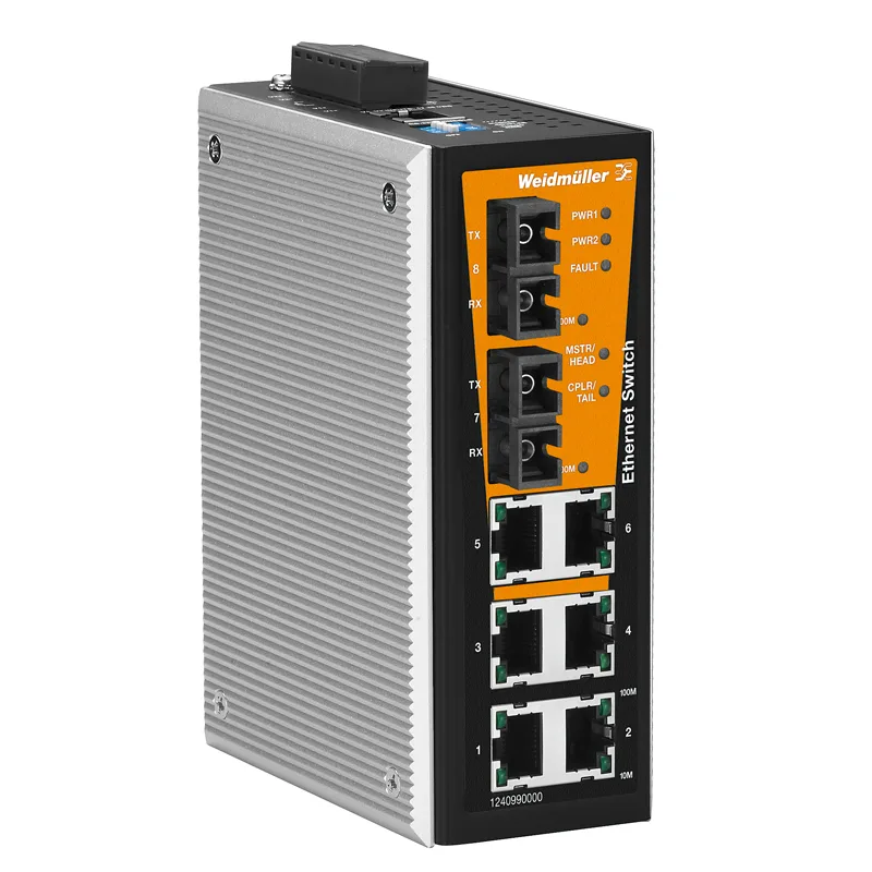 Weidmuller 1240990000 - 1240990000 - IE-SW-VL08MT-6TX-2ST