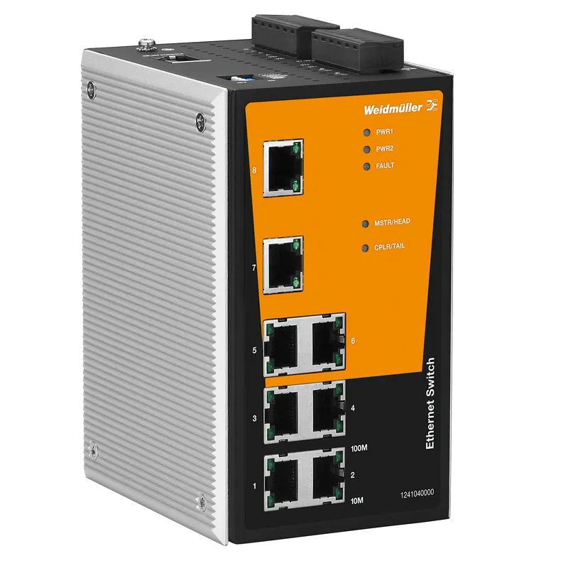 Weidmuller 1241040000 - IE-SW-PL08M-8TX