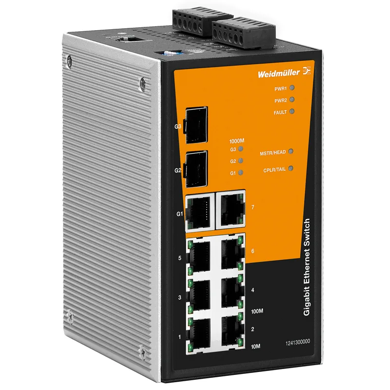 Weidmuller 1241300000 - 1241300000 - IE-SW-PL10M-1GT-2GS-7TX