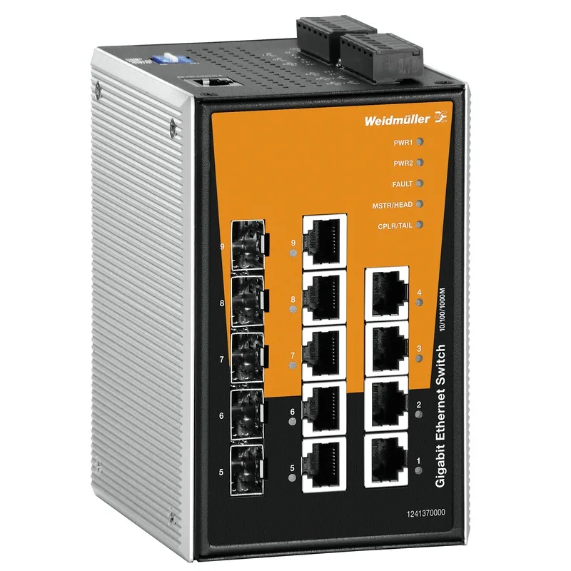 Weidmuller 1241370000 - IE-SW-PL09M-5GC-4GT
