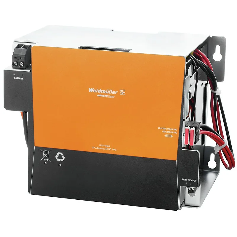Weidmuller 1251110000 - 1251110000 - CP A BATTERY 24V DC17AH