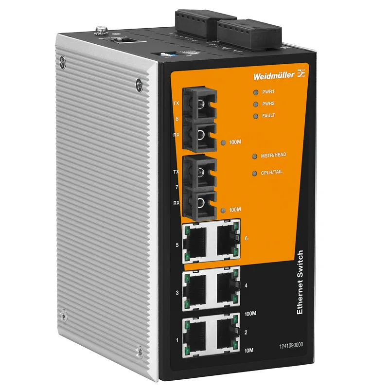 Weidmuller 1286810000 - 1286810000 - IE-SW-PL08MT-6TX-2SCS