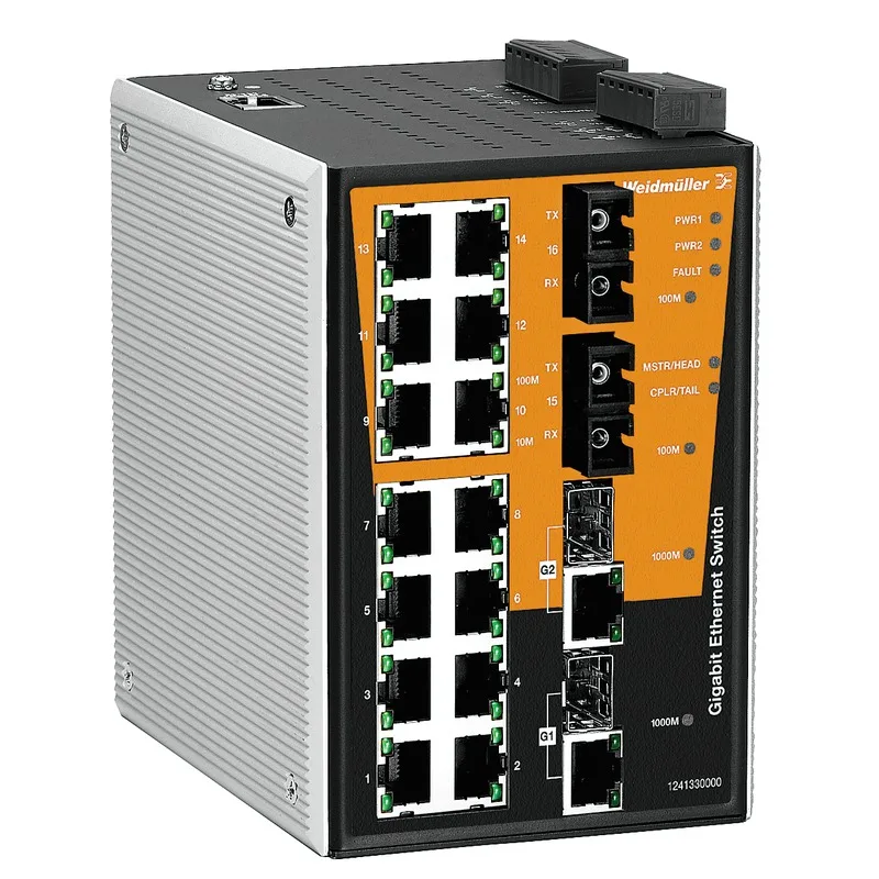 Weidmuller 1286990000 - 1286990000 - IE-SW-PL18MT-2GC14TX2SC