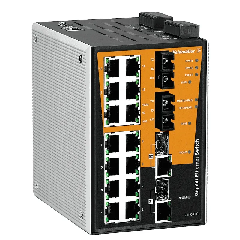 Weidmuller 1287010000 - 1287010000 - IE-SW-PL18MT-2GC14TX2SCS