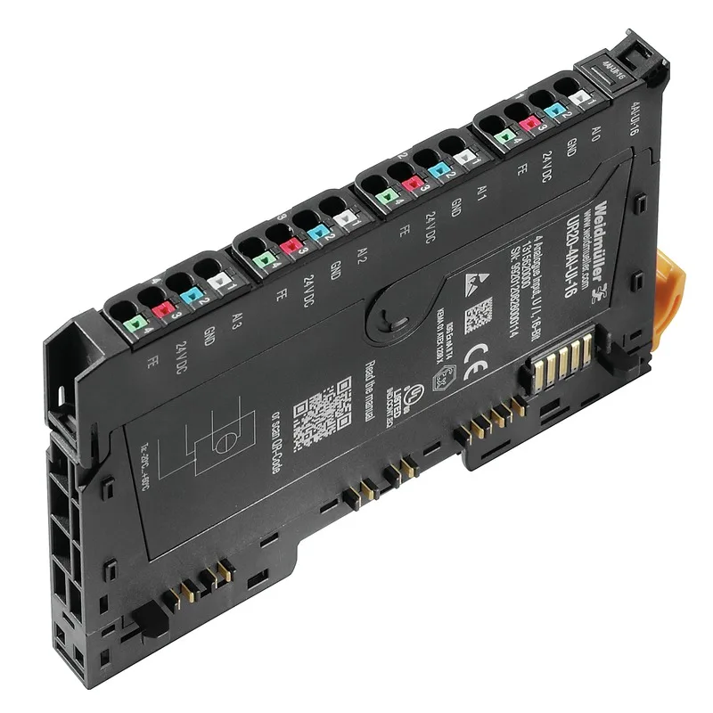 Weidmuller 1315620000 - -20÷60°C; IP20; 24VDC; Dim.ext: 76x11,5x120mm; pour rail DIN; I/O