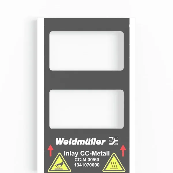 Weidmuller 1341070000 - INLAY CC-M 30/60