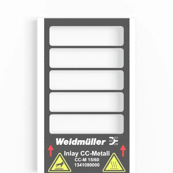 Weidmuller 1341080000 - INLAY CC-M 15/60