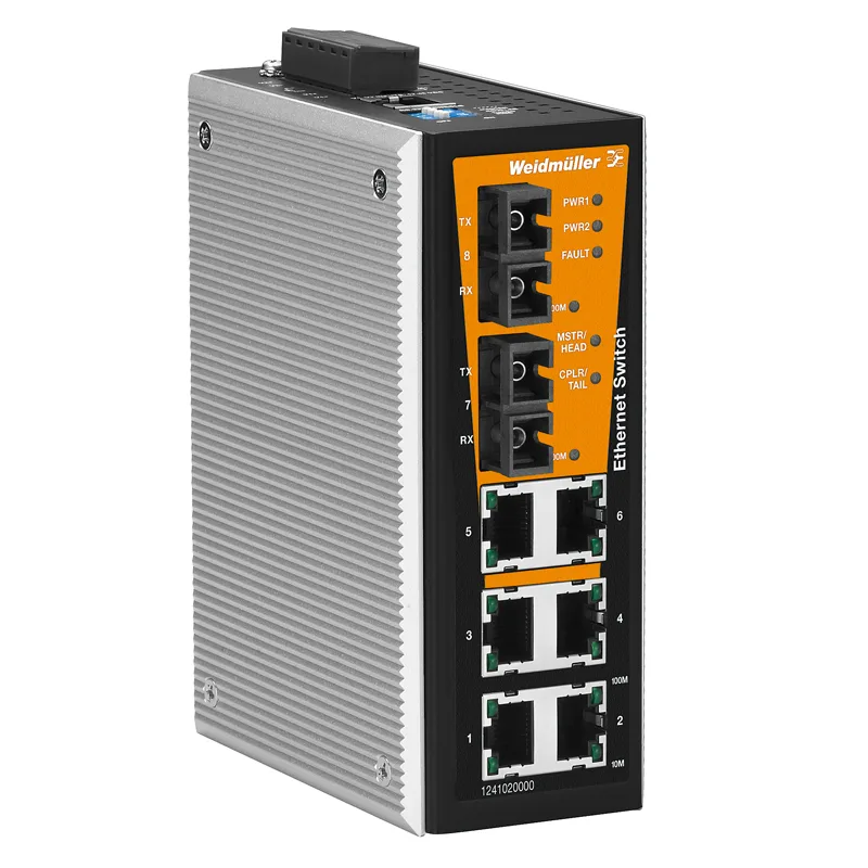 Weidmuller 1344770000 - 1344770000 - IE-SW-VL08MT-6TX-2SC