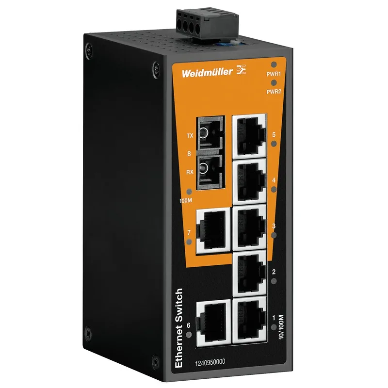 Weidmuller 1412080000 - IE-SW-BL08T-7TX-1SC