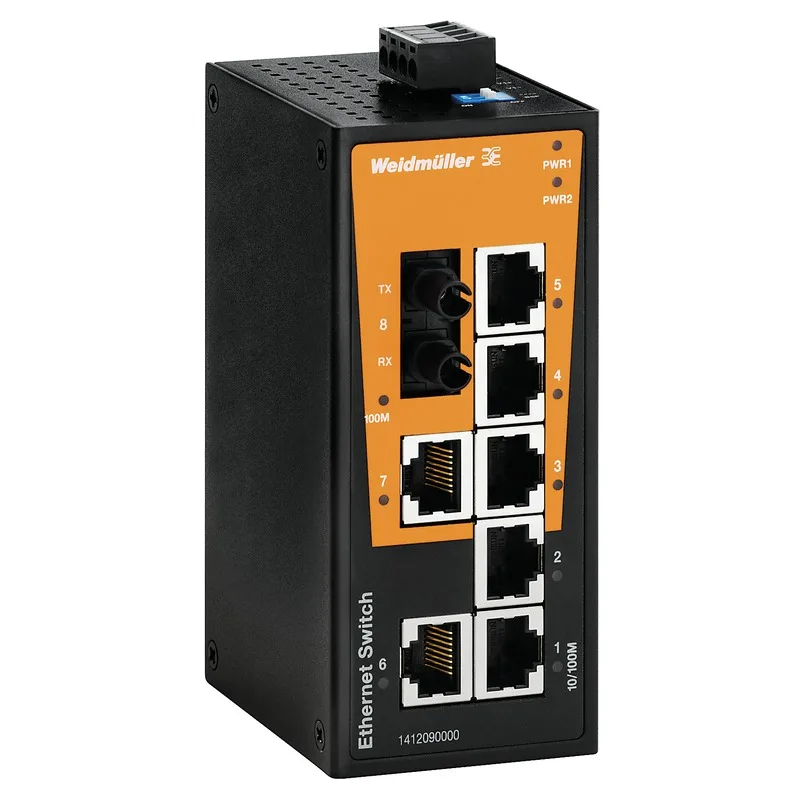 Weidmuller 1412100000 - 1412100000 - IE-SW-BL08T-7TX-1ST