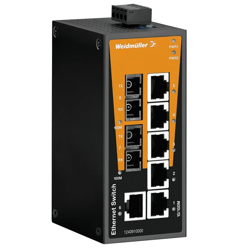 Weidmuller 1412110000 - IE-SW-BL08-6TX-2SCS