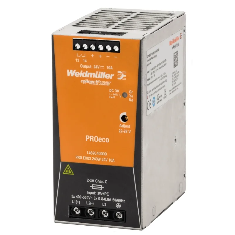 Weidmuller 1469540000 - PRO ECO3 240W 24V 10A
