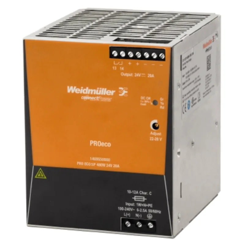 Weidmuller 1469550000 - 1469550000 - PRO ECO3 480W 24V 20A