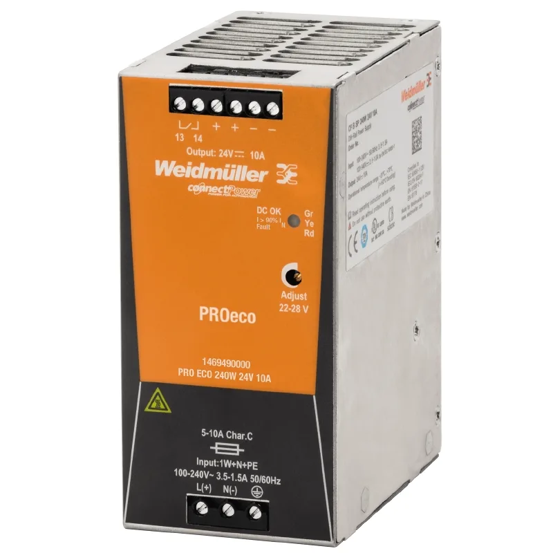 Weidmuller 1469590000 - PRO ECO 240W 48V 5A