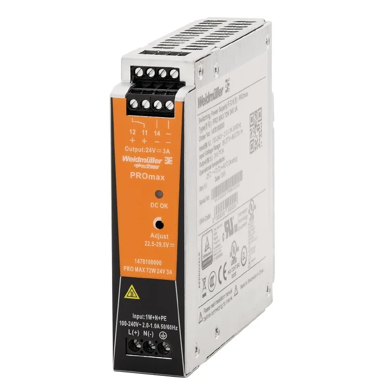 Weidmuller 1478100000 - PRO MAX 72W 24V 3A