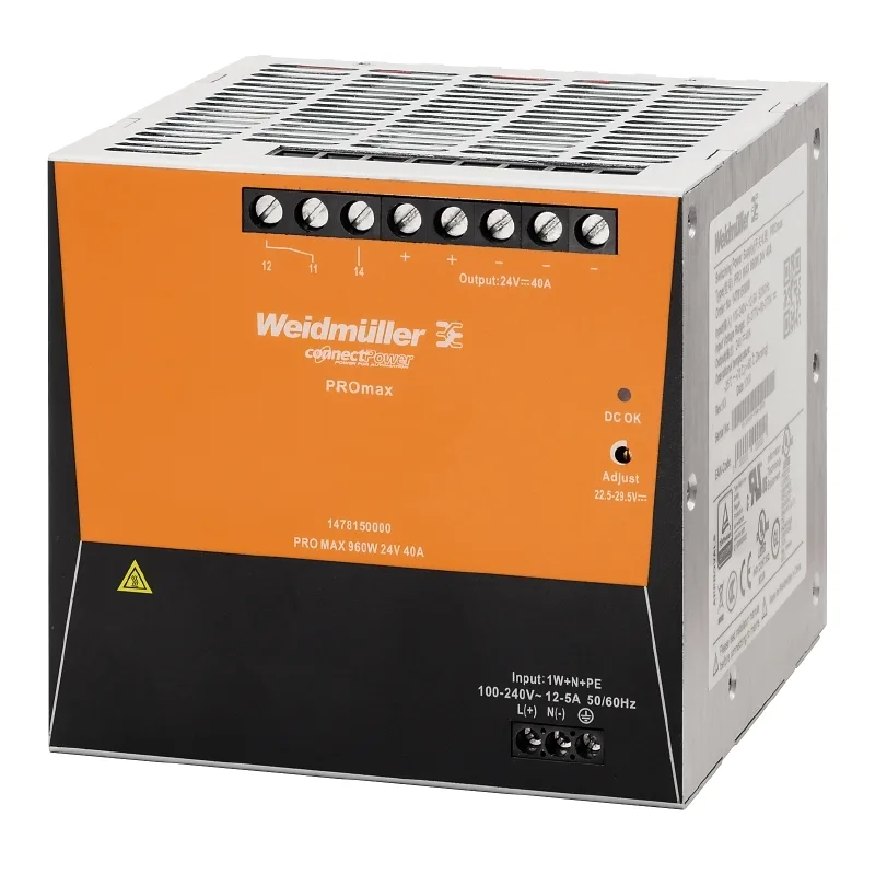 Weidmuller 1478150000 - PRO MAX 960W 24V 40A