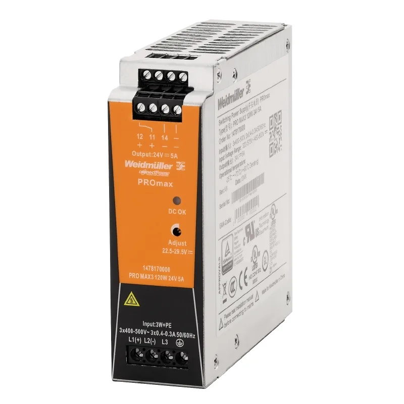 Weidmuller 1478170000 - PRO MAX3 120W 24V 5A