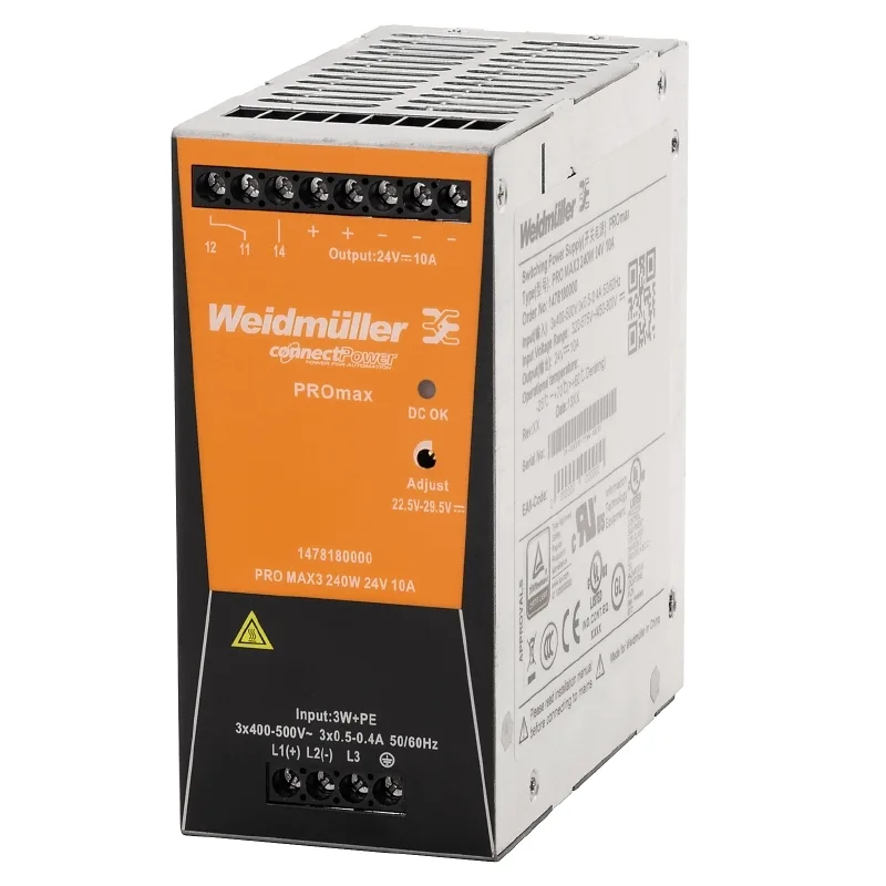 Weidmuller 1478180000 - PRO MAX3 240W 24V 10A