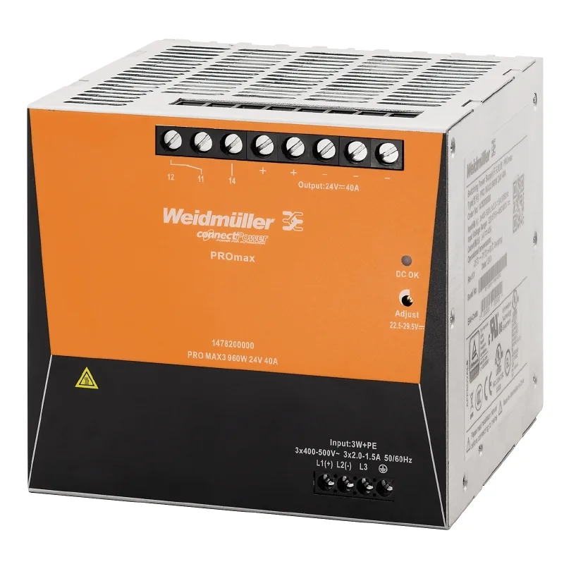 Weidmuller 1478200000 - PRO MAX3 960W 24V 40A