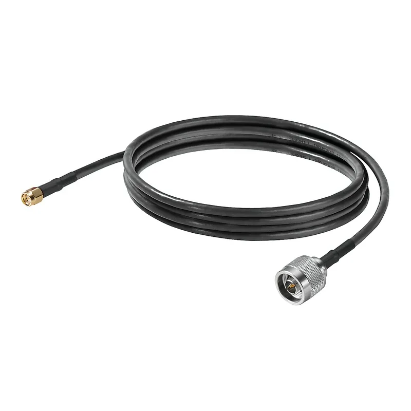 Weidmuller 1491190000 - Kabel; 4m; N männlich,SMA männlich; PE; schwarz; 6GHz; 50Ω