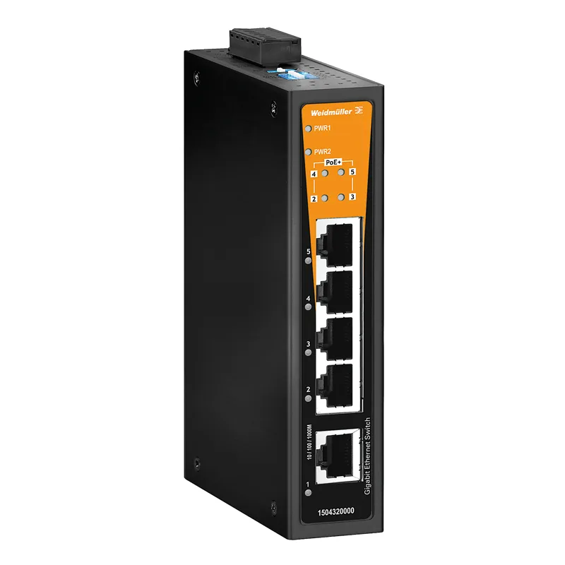 Weidmuller 1504340000 - IE-SW-BL05T-1GT-4GTPOE