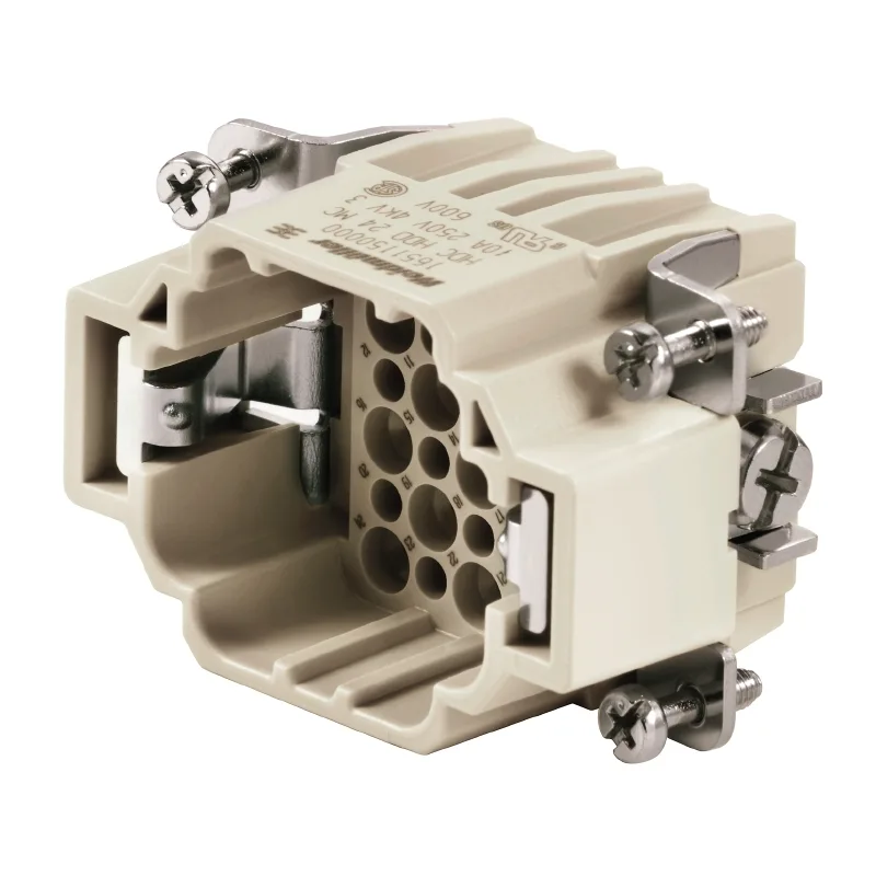 Weidmuller 1651150000 - Steckverbinder: HDC; männlich; HDD; PIN: 24; 10A; 250V; UL94V-0; Glas