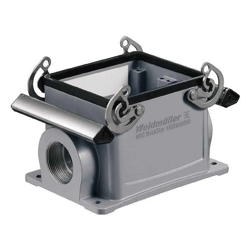 Weidmuller 1666920000 - Boîtier pour connecteurs: HDC; sur fil; pass-fil; IP65; aluminium